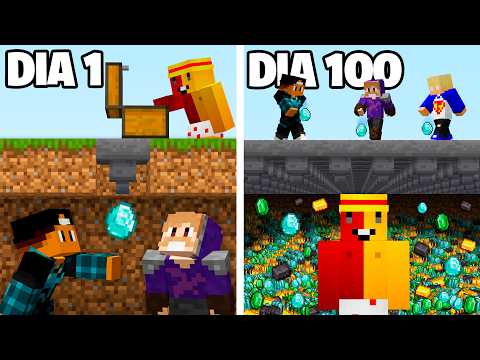 Eu Sobrevivi 100 DIAS contra a CORRUPÇÃO no Minecraft - O FILME