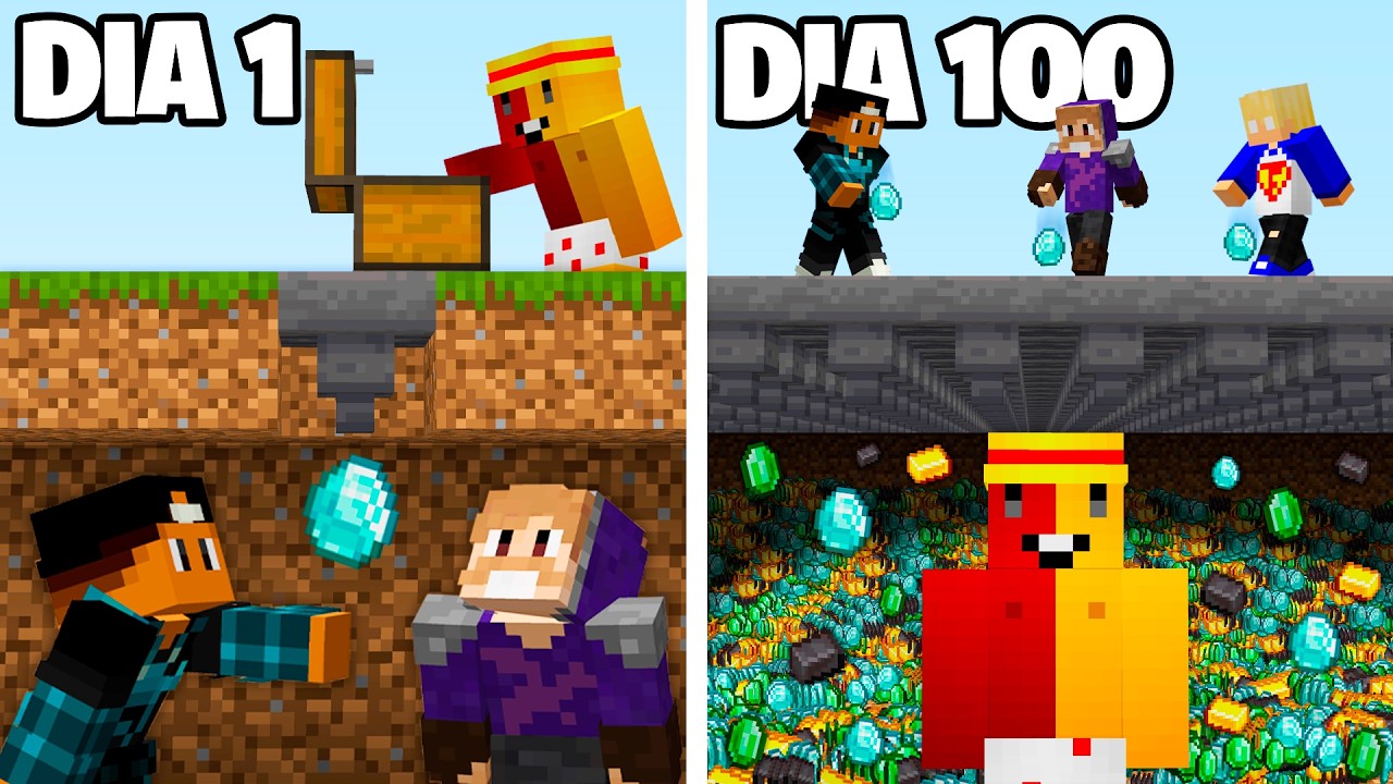 Eu Sobrevivi 100 DIAS contra a CORRUPÇÃO no Minecraft - O FILME