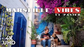 🇫🇷 Marseille 4K Walking Tour | Ultimate Street Art Guide to Le Panier, France