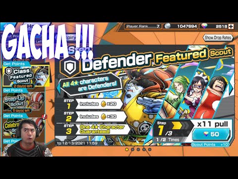 Gacha Yang Membagongkan Di Defender Banner 😂😂 - One Piece Bounty Rush