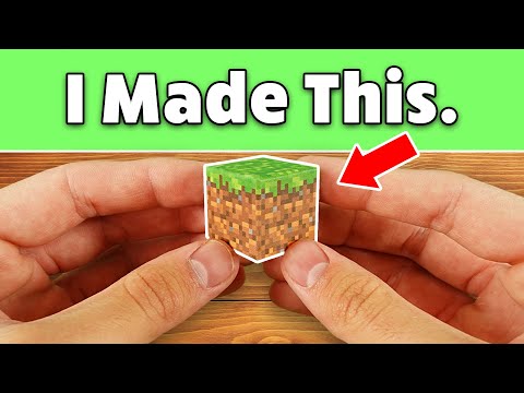 I Made Real Minecraft Blocks In A FACTORY