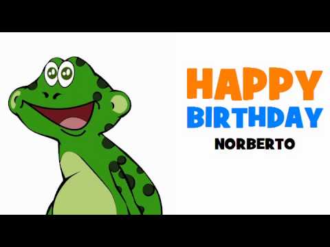HAPPY BIRTHDAY NORBERTO!