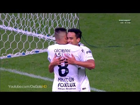 Gol de Jadson, Grêmio 0 x 1 Corinthians - Brasileirão 25/06/2017 [HD]