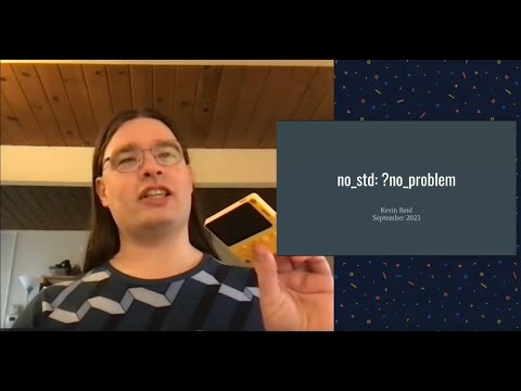 no_std: ?no_problem: September 2023 Rust Gamedev Meetup