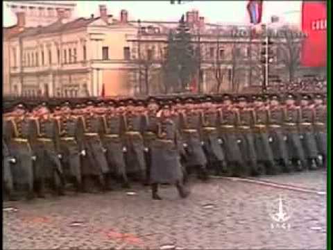 Парад на Красной Площади 7 ноября 1986 год