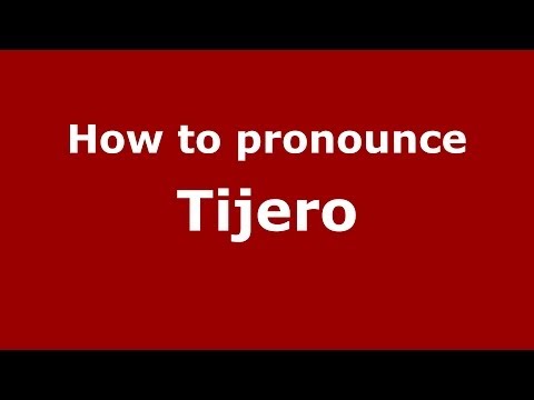 How to pronounce Tijero (Brazilian Portuguese/Brazil)  - PronounceNames.com