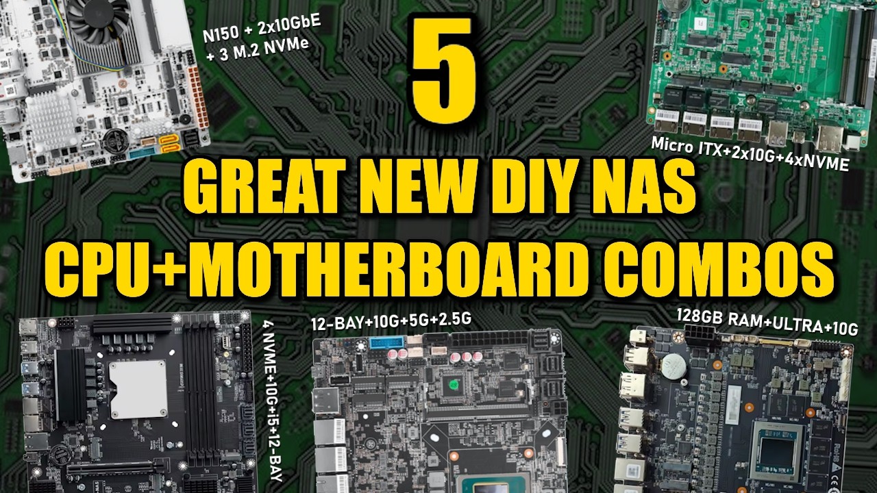 5 Cool New NAS Mobos in 2026 – You WILL Be Surprised!