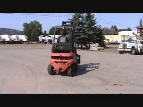 Sold! Linde 25D-03 2 Stage Diesel Forklift w/ Perkins Diesel 240" bidadoo.com