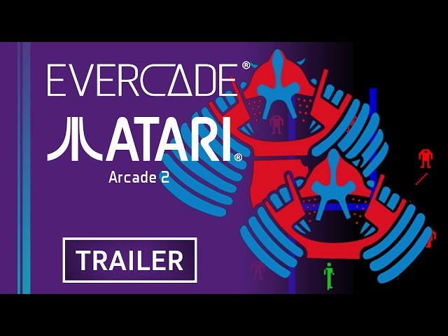 Blaze Entertainment Evercade Atari Arcade 2 Retro Processeur Non Spécifié Stockage Cartouche Giga Cart Multicolore video