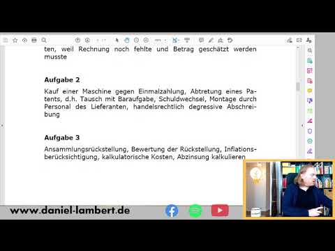 Klausurbesprechung Buchführung F2020 Prüfung 1 Bilanzbuchhalter