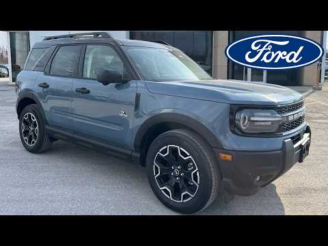 2026 Ford Bronco Sport Outer Banks 4x4 in Gray for sale at Boyer Ford Lincoln (Bobcaygeon) Ltd. in Kawartha Lakes, ON
