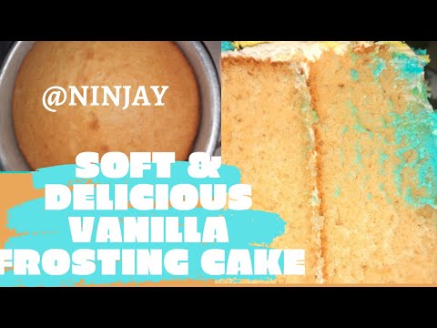 HOW TO MAKE DELICIOUS & SOFT VANILLA CAKE WITH FROSTING/ EASY TO FOLLOW RECIPE (BELIZEAN MADE)
