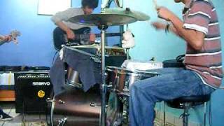 Allison Algo que decir drum cover Kinder garden Morelia