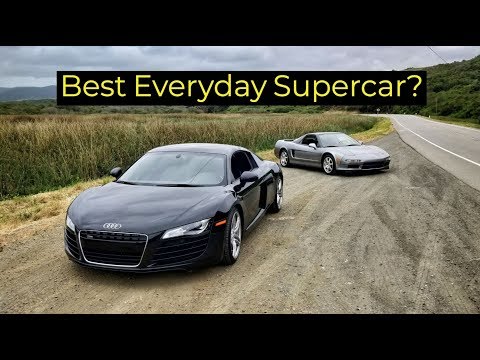 2008 Audi R8 vs 1999 Acura NSX - Head to Head Review!