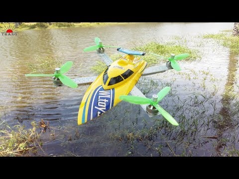 How to make a Boat Drone at home | 100% flying