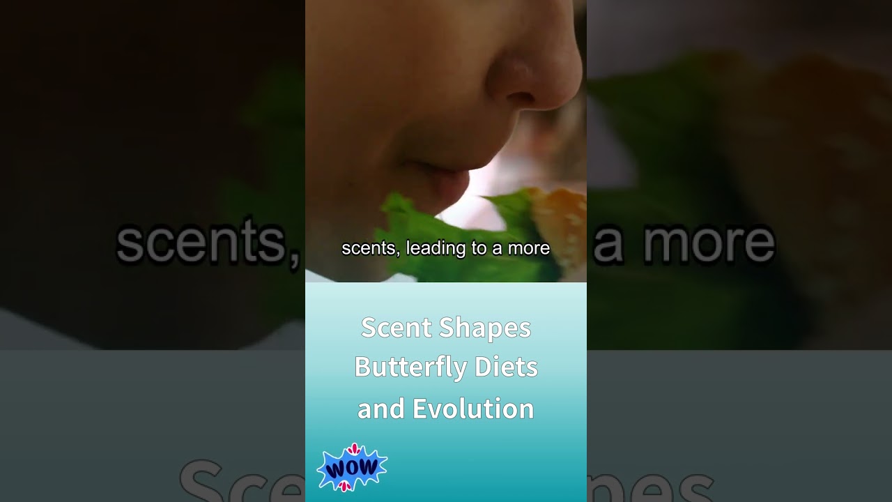 Scent Shapes Butterfly Diets and Evolution