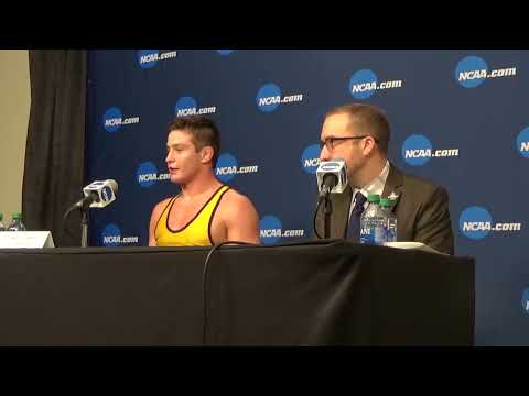 Keegan O’Toole Post Semis 2022 NCAA WRESTLING Press Conference
