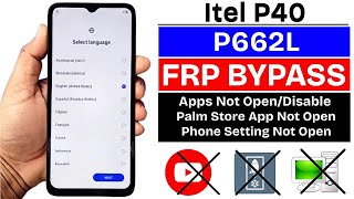 Download the video "Itel P40 (P662L) : Google/Frp Bypass Android 12 Without Pc | Apps Not Open - Setting Not Open 2025"