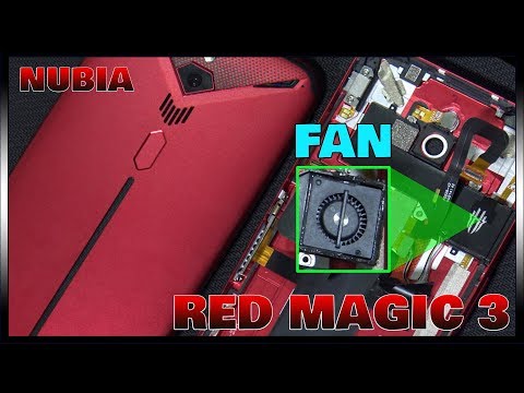 UPDATED VIDEO: Nubia Red Magic 3 Teardown Disassembly Repair Guide Video. Fan Inside!