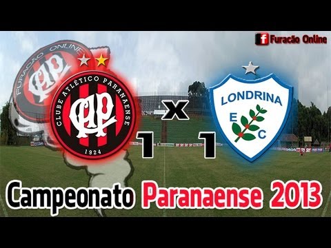 Atlético Paranaense 1 x 1 Londrina -  Campeonato Paranaense 2013 - 2º Turno