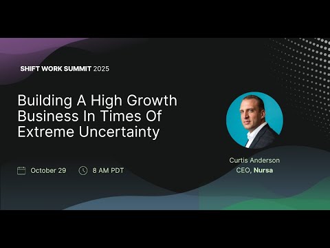 Building a High-Growth Business in Times of Extreme Uncertainty