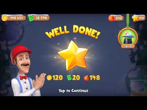 Gardenscapes Hard Level 4077