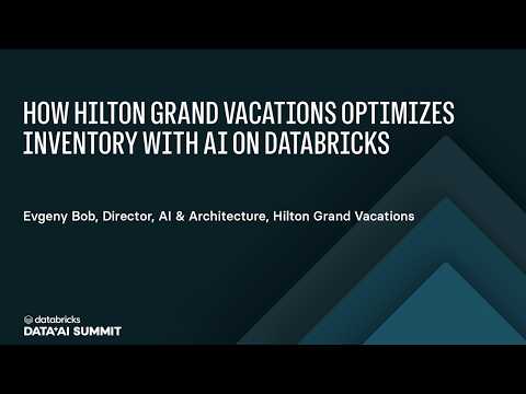 Watch: Inventory AI at scale: chatbots, simulations, and agents on Databricks