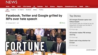 Google And Facebook Face Parliament Over Hate Speech I Fortune