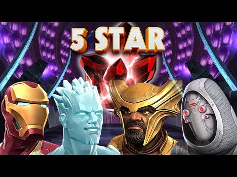 5 Star Crystal Opening + 4 Star & Grandmaster - Marvel Contest Of Champions