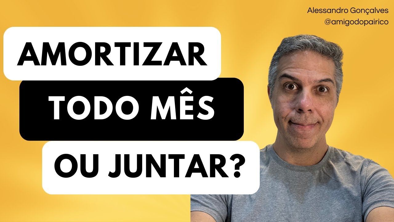 AMORTIZAR TODO MÊS ou uma vez por ano? O que sempre funciona para QUITAR mais rápido
