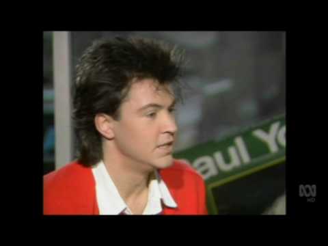 Countdown (Australia)- Molly Meldrum Interviews Paul Young- June 9, 1985- Part 4