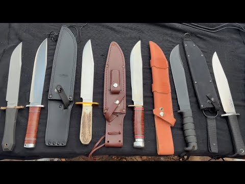 Hunting Survival Knives -6 Classics - Collection Officially Complete 