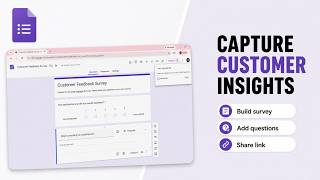 How to Create a Simple Customer Feedback Survey in Google Forms