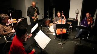 Oliver Lake & FLUX String Quartet - at The Stone, NYC - Oct 26 2014
