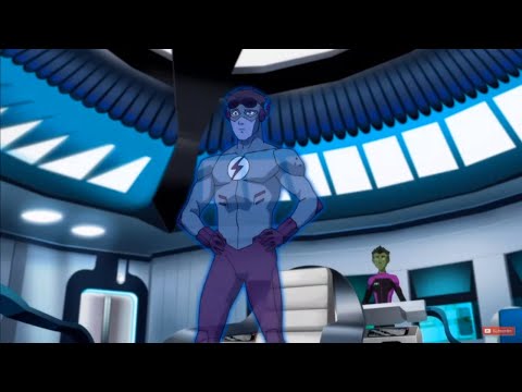 Young Justice 3x12 - Wally West reacts to his DEATH