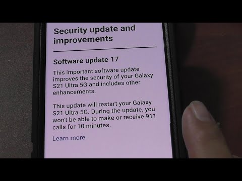 Samsung Galaxy S21+ ULTRA 5G  Install SOFTWARE UPDATE 17 MAR 1 2022 Verizon ANDROID 12 Rambling!