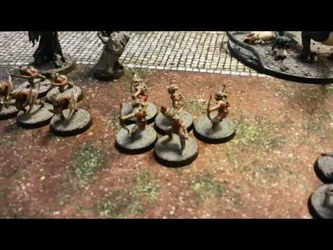 Hobbit SBG Battle Report 41 - 400 pts Goblin Town vs Moria