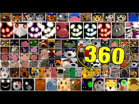 ROBLOX PIGGY 2 ALL JUMPSCARES 360
