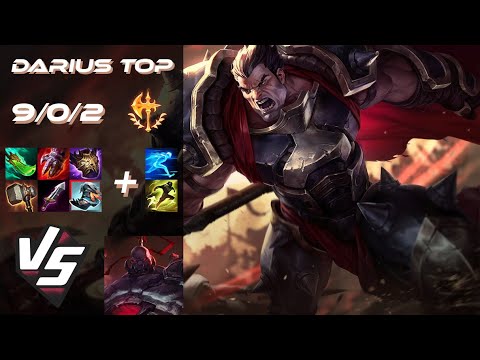TOP Darius vs Sion - NA Grandmaster Patch 25.21