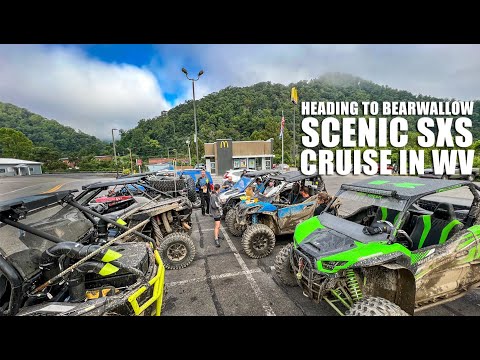 Scenic SXS + UTV Road Ride in West Virginia - Heading to Bearwallow Hatfield & McCoy Trails - EP:05