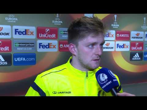 Thomas Foket: "Ondanks score geen slechte wedstrijd" (UEL Round of 16 Gent-Genk)