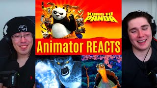 REACTING to *Kung Fu Panda* THE BEST EVER!! (Movie Reaction) Animator Reacts