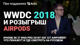 Что покажут на WWDC 2018, эфир на русском + розыгрыш Airpods! (ссылка в описании!)