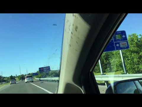 VA Interstate 81 north exit 317 inbound powerlines