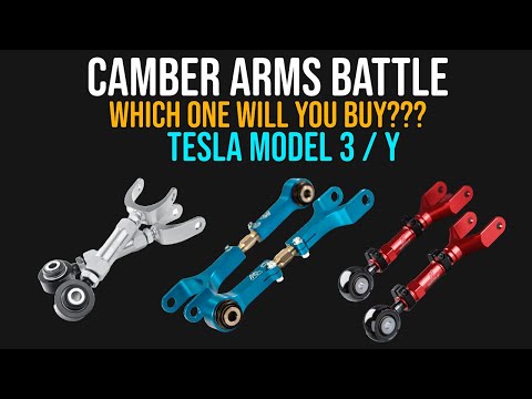 Tesla Model 3 Model Y Camber Arms breakdown & what we prefer! MPP N2itive Unplugged Megan Whiteline
