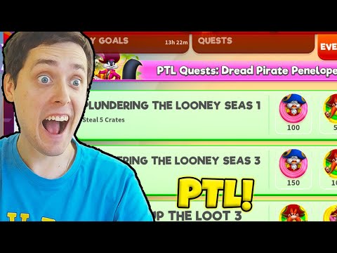 CLEAR ALL PIRATE PENELOPE PATH TO LEGENDARY MAX RANK UP! ​in Looney Tunes World of Mayhem