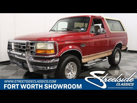 1994 Ford Bronco (CC-1628916) for sale in Ft Worth, Texas