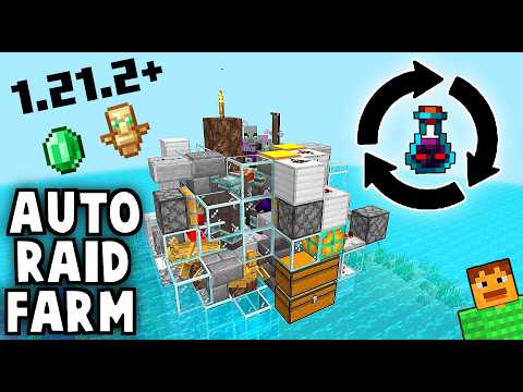 NEW Auto Raid Farm that NEVER Stops… 1.21.2-1.21.11+  [TUTORIAL]