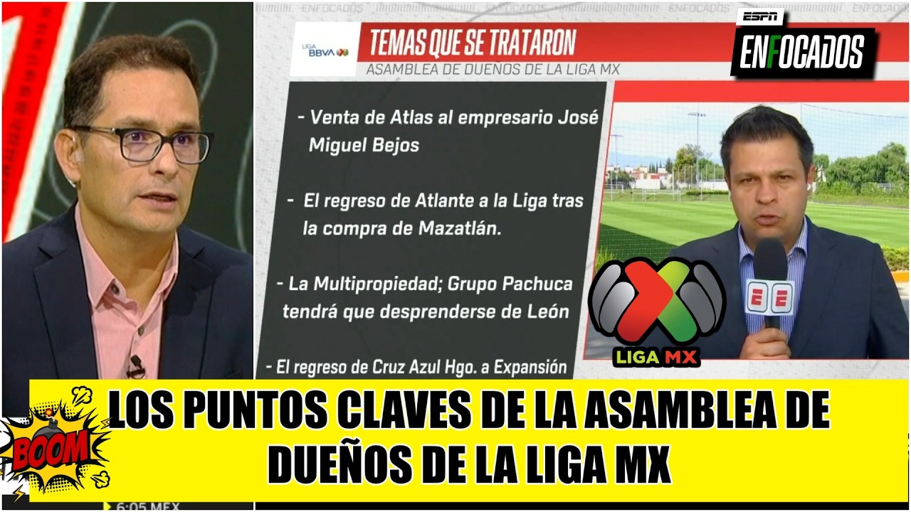 JORNADA HISTÓRICA en REUNIÓN DE DUEÑOS LIGA MX con transformaciones para FUTBOL MEXICANO | Enfocados