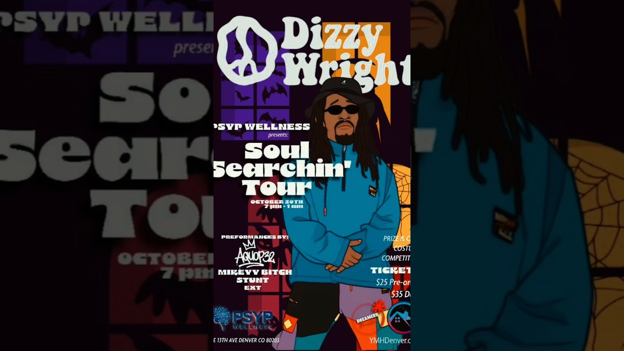 Dizzy Wright Lights Up Denver with Aquop32, Toussaint Lorenz, and DJ Hoppa